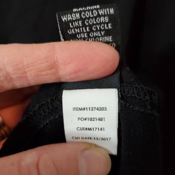 Torrid Black Pleated Ponte Twofer Midi Dress - Picture 4 of 6